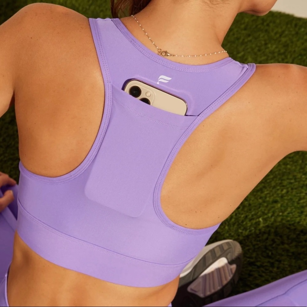 New fabletics 2 piece set, sports bra and leggings size large